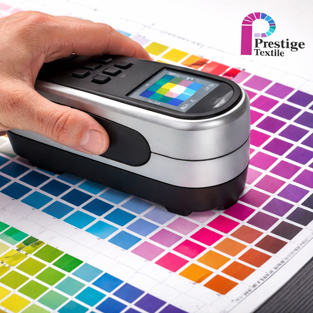 Colour calibration process for digital textile printing accuracy